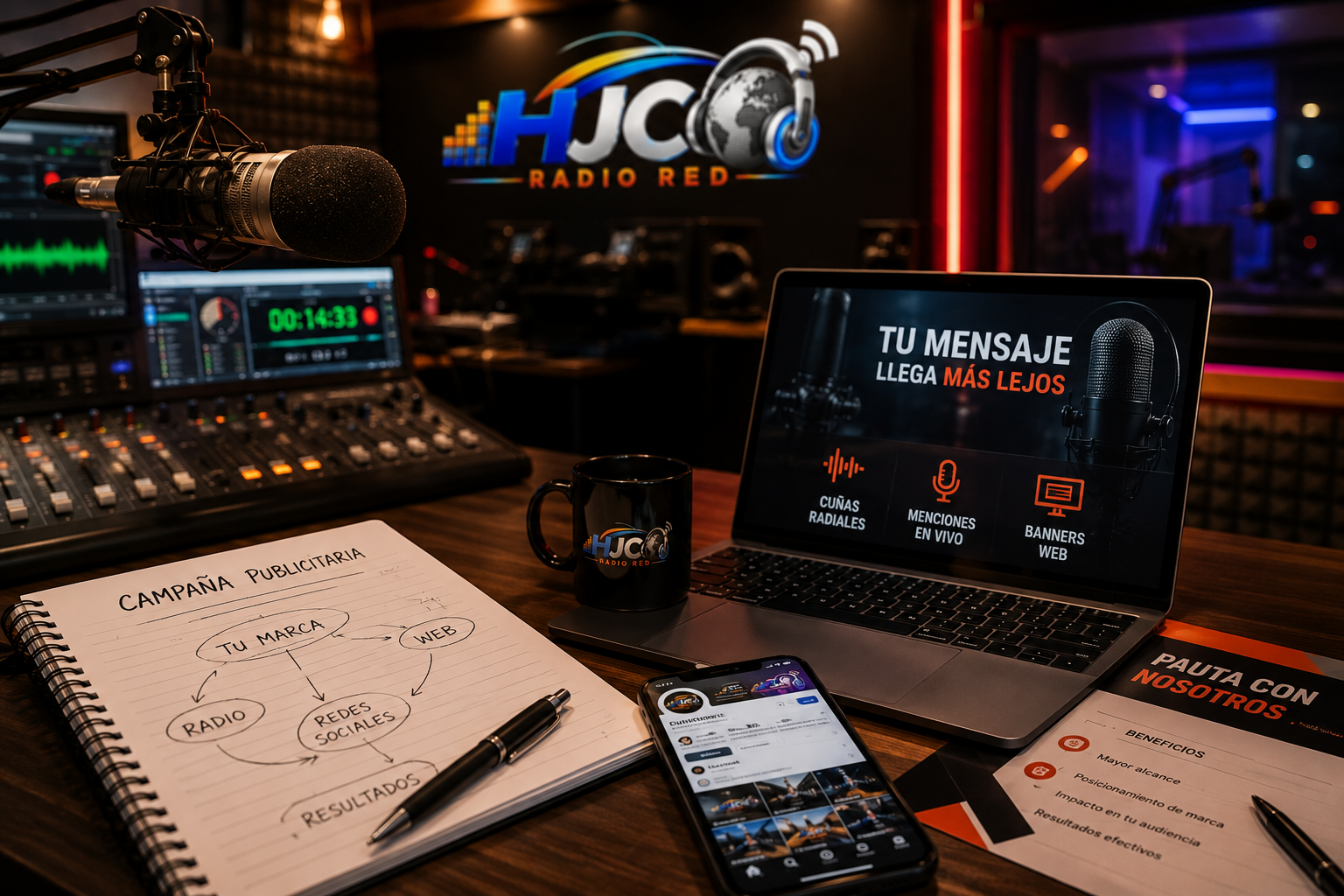 Publicidad Efectiva en HJCO RadioRed